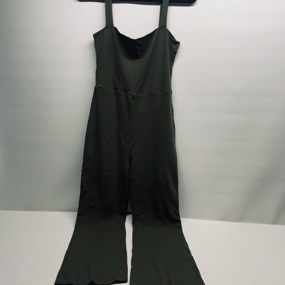 Reformation cropped jumpsuit green size L - Picture 3 of 8